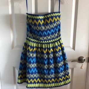 Strapless stretchy dress